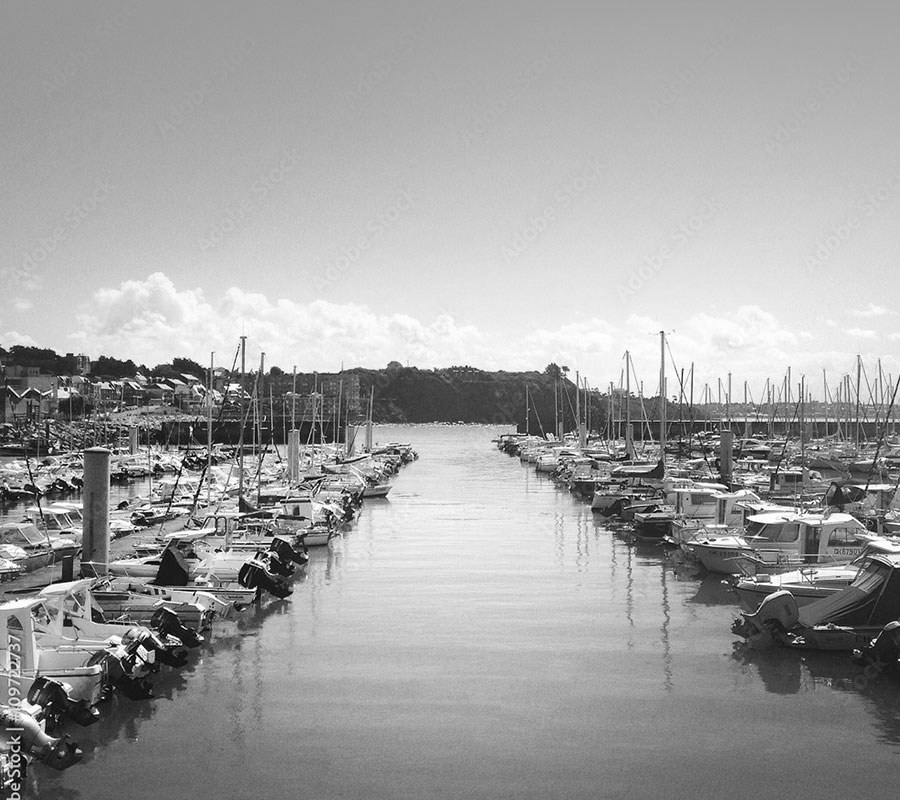 Port de plaisance à Granville